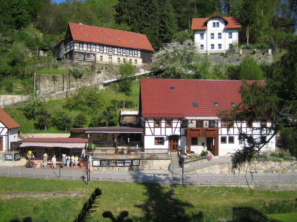Ferienwohnung Am Gruenbach Rathen Extérieur photo
